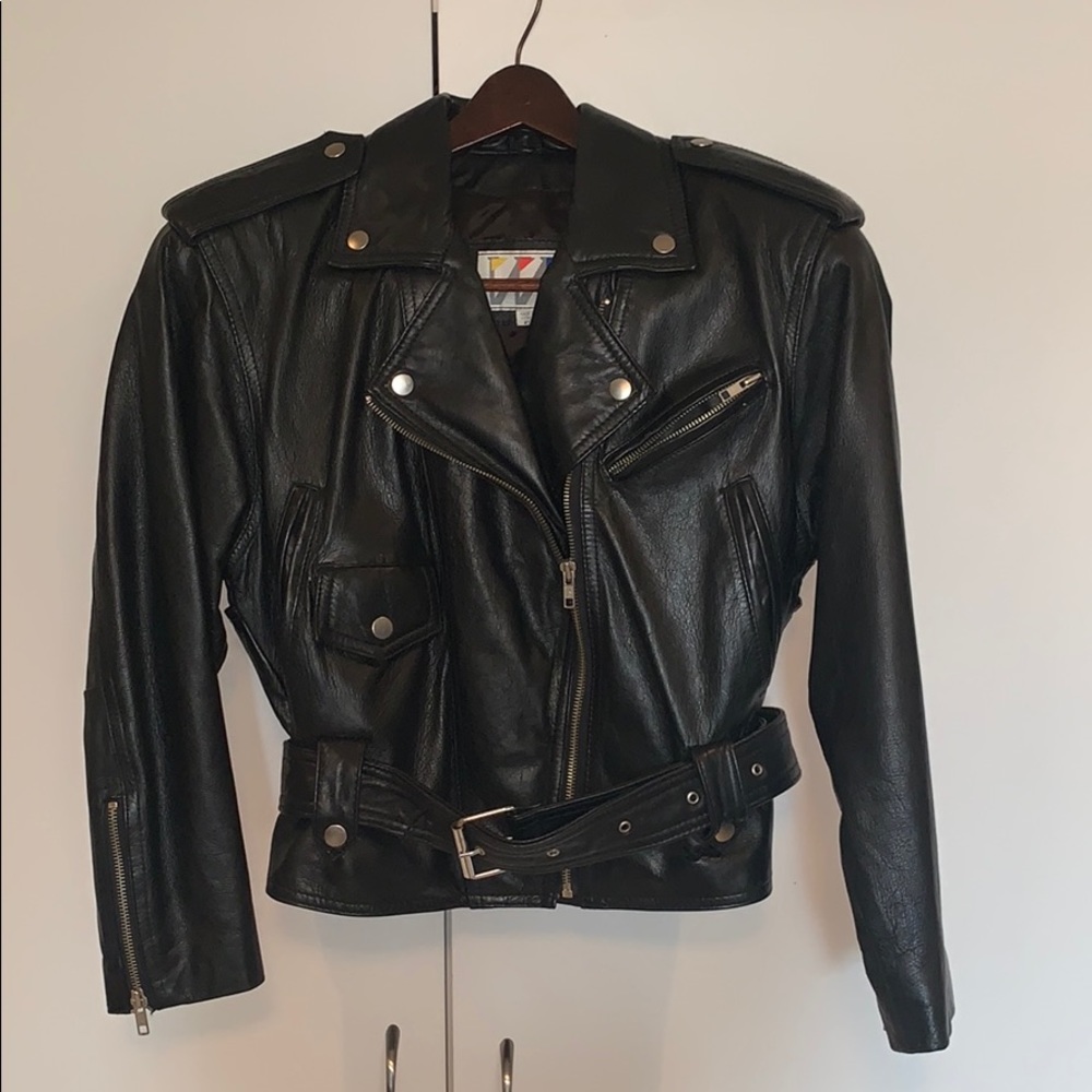 Vintage Wilson Leather riding Jacket